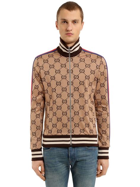 gucci jacquard track jacket